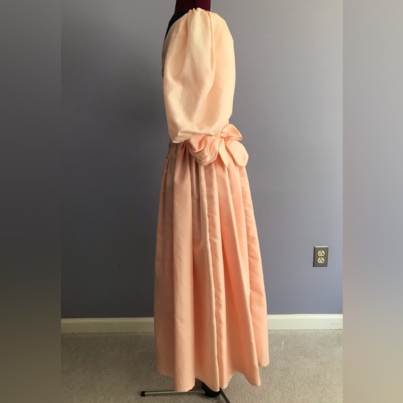 80s Handmade Formal Dress - Picture 2 of 14